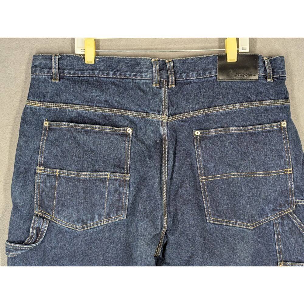 Godbody Jeans Mens 42x32 Blue Carpenter Y2K Vintage
